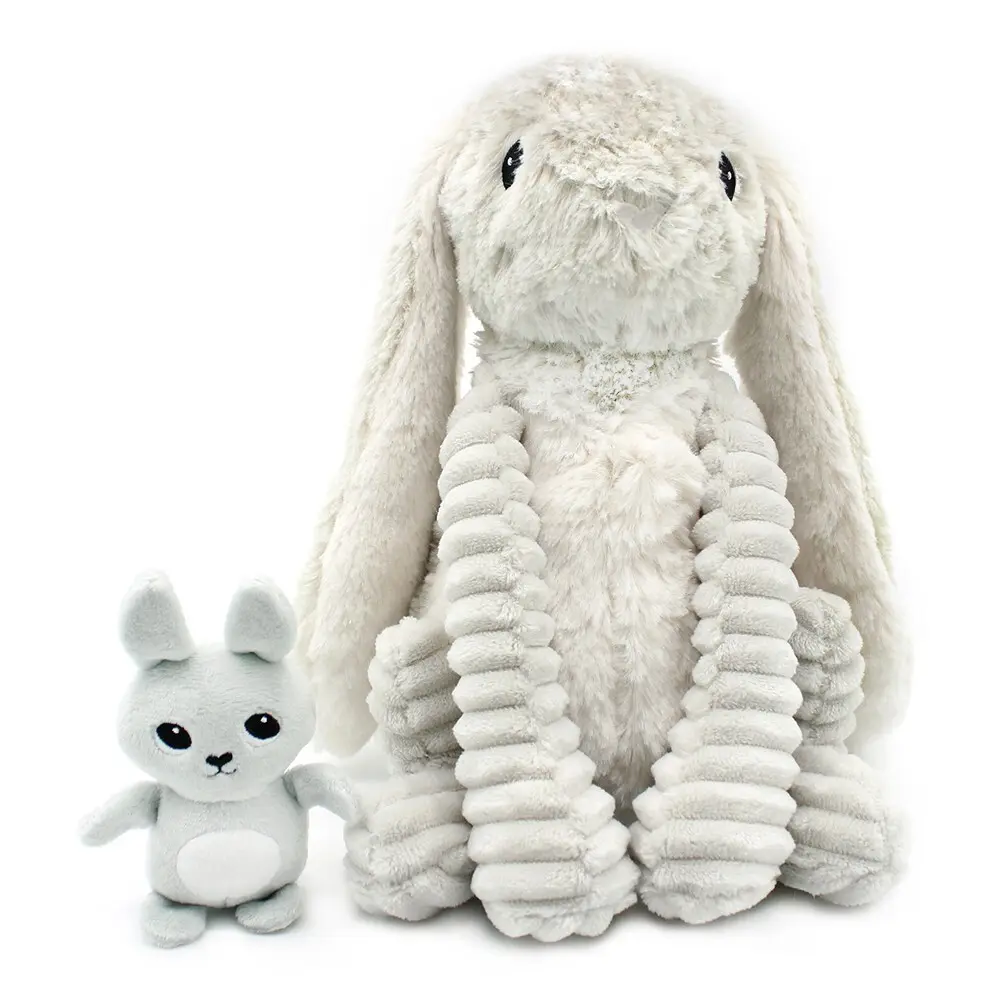 Plüschtier Deglingos Ptipotos Lapin Maman/Bebe