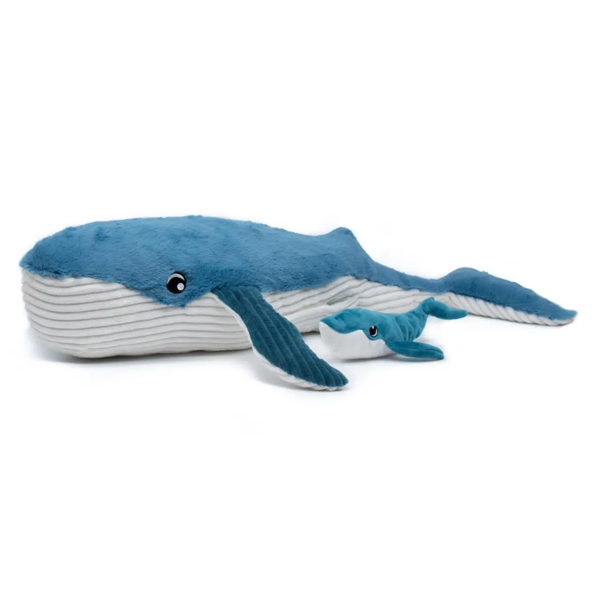 Plüschtier Deglingos Ptipotos Baleine Maman/Bebe