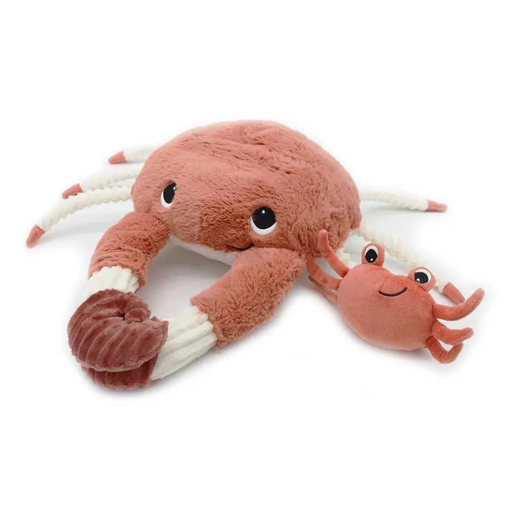 Plüschtier Deglingos Ptipotos Crabe Maman/Bebe
