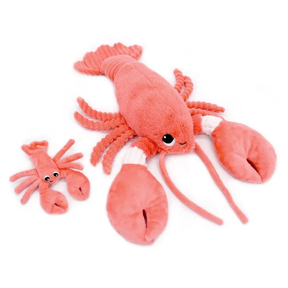 Plüschtier Deglingos Ptipotos Homard Maman/Bebe