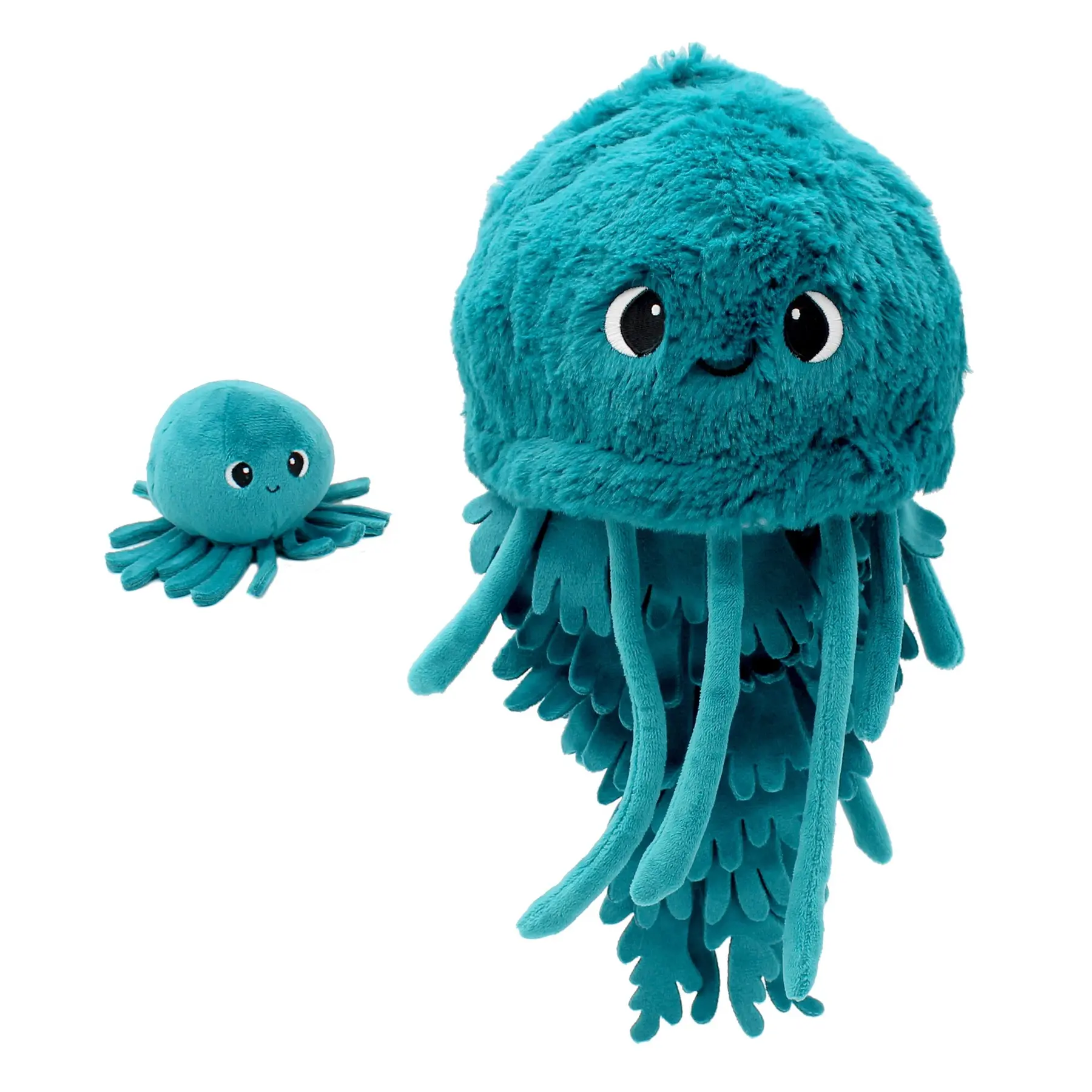 Plüschtier Deglingos Ptipotos Meduse Maman/Bebe