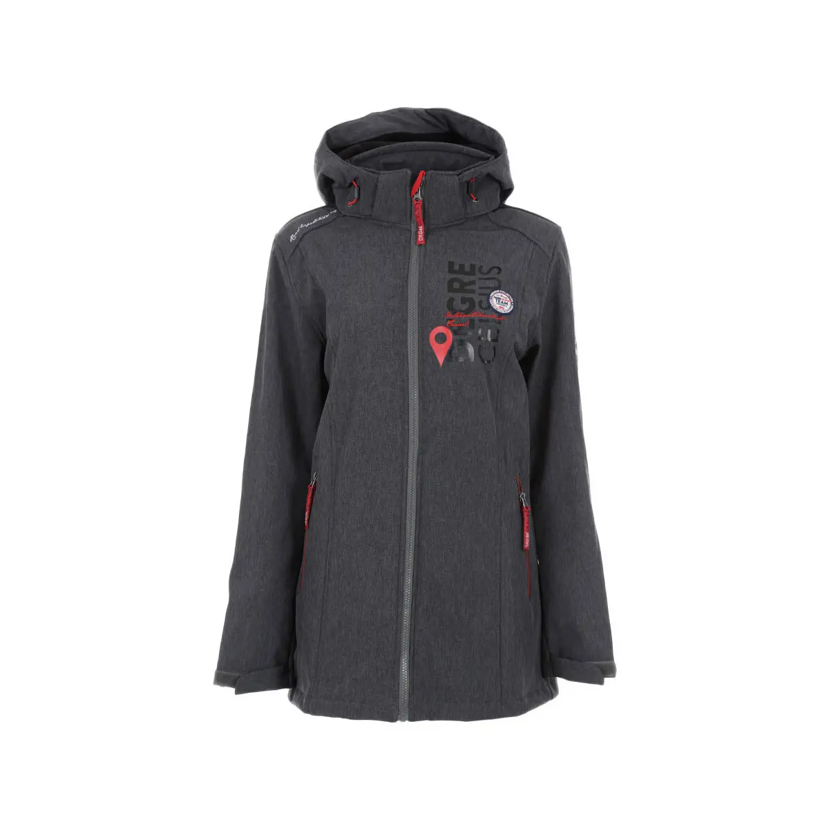 Skijacke Frau Degré Celsius Softshell