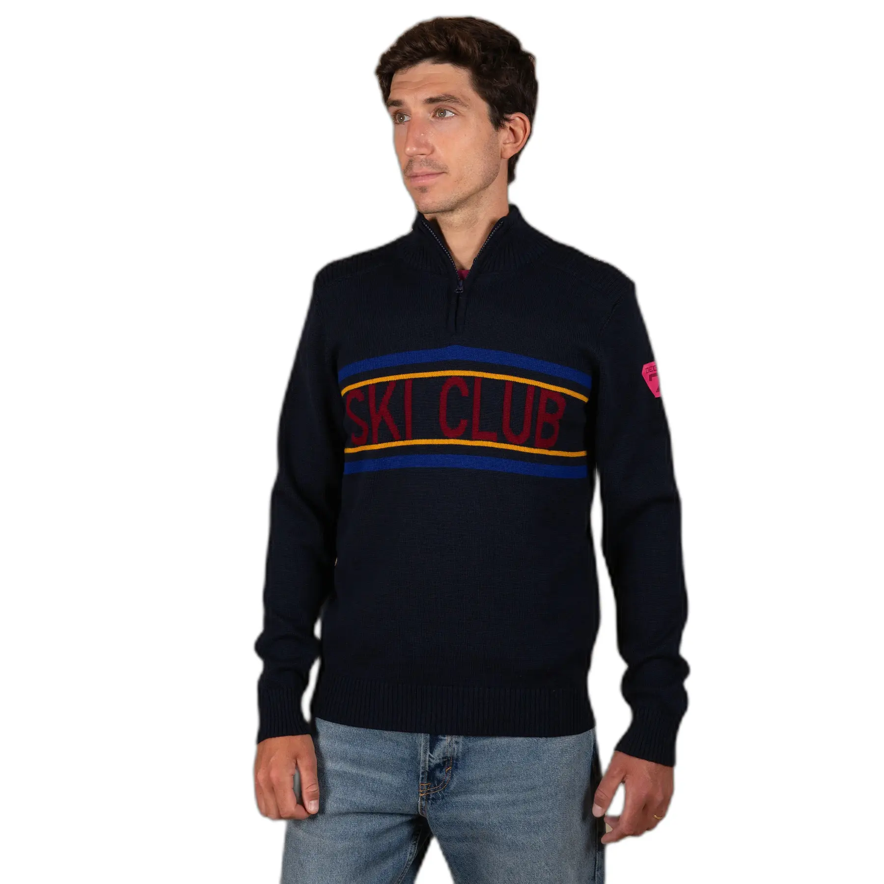 Halb-Zip-Pullover DEGRE7 Peo