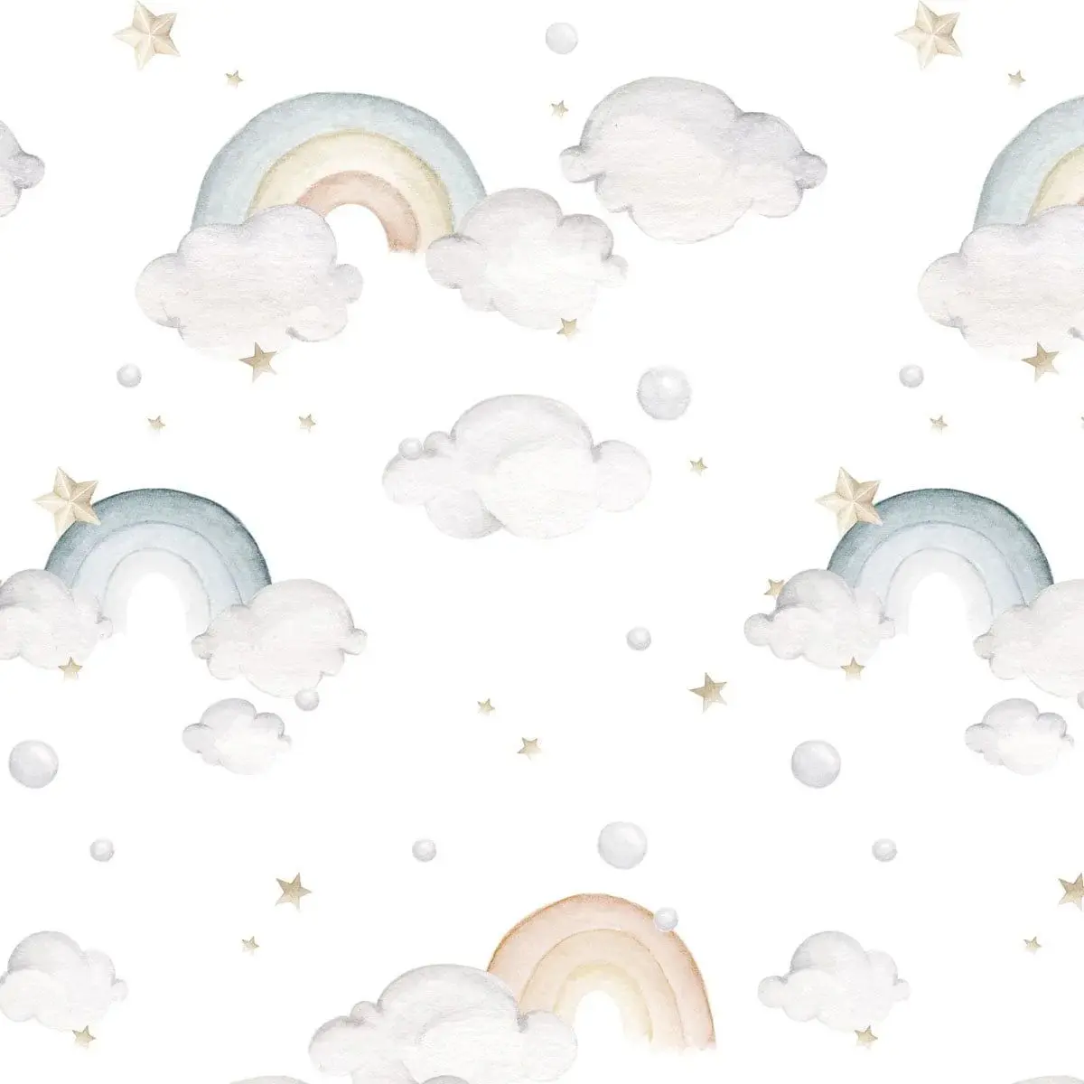 Babytapete Dekornik Rainbow