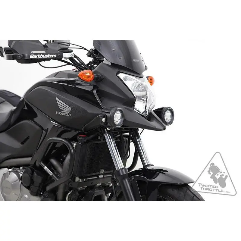 DENALI Support feu additionnel moto DENALI Honda NC700X/750X NC 700 X (RC63) — noir