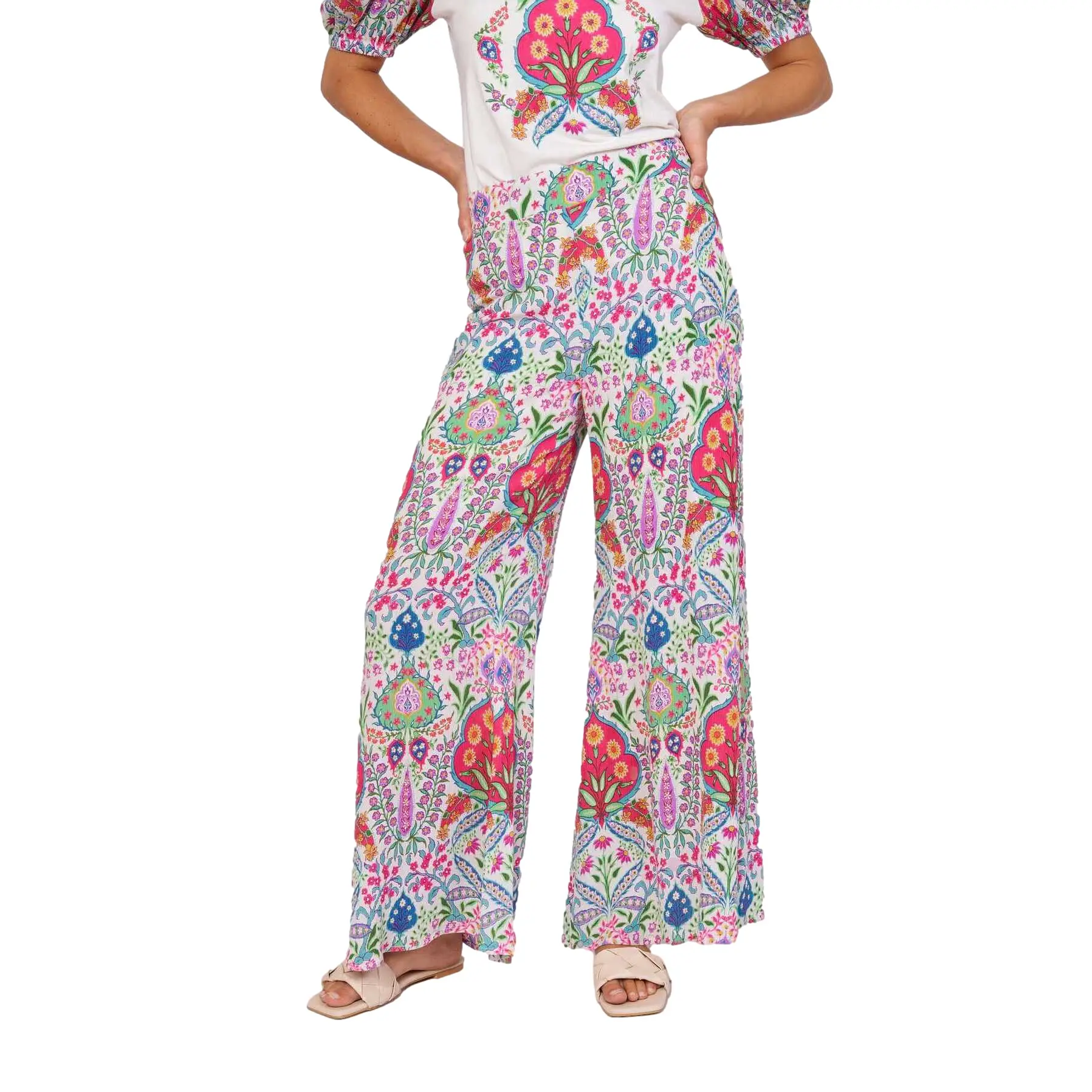Hose Large Damen Derhy Joliflor
