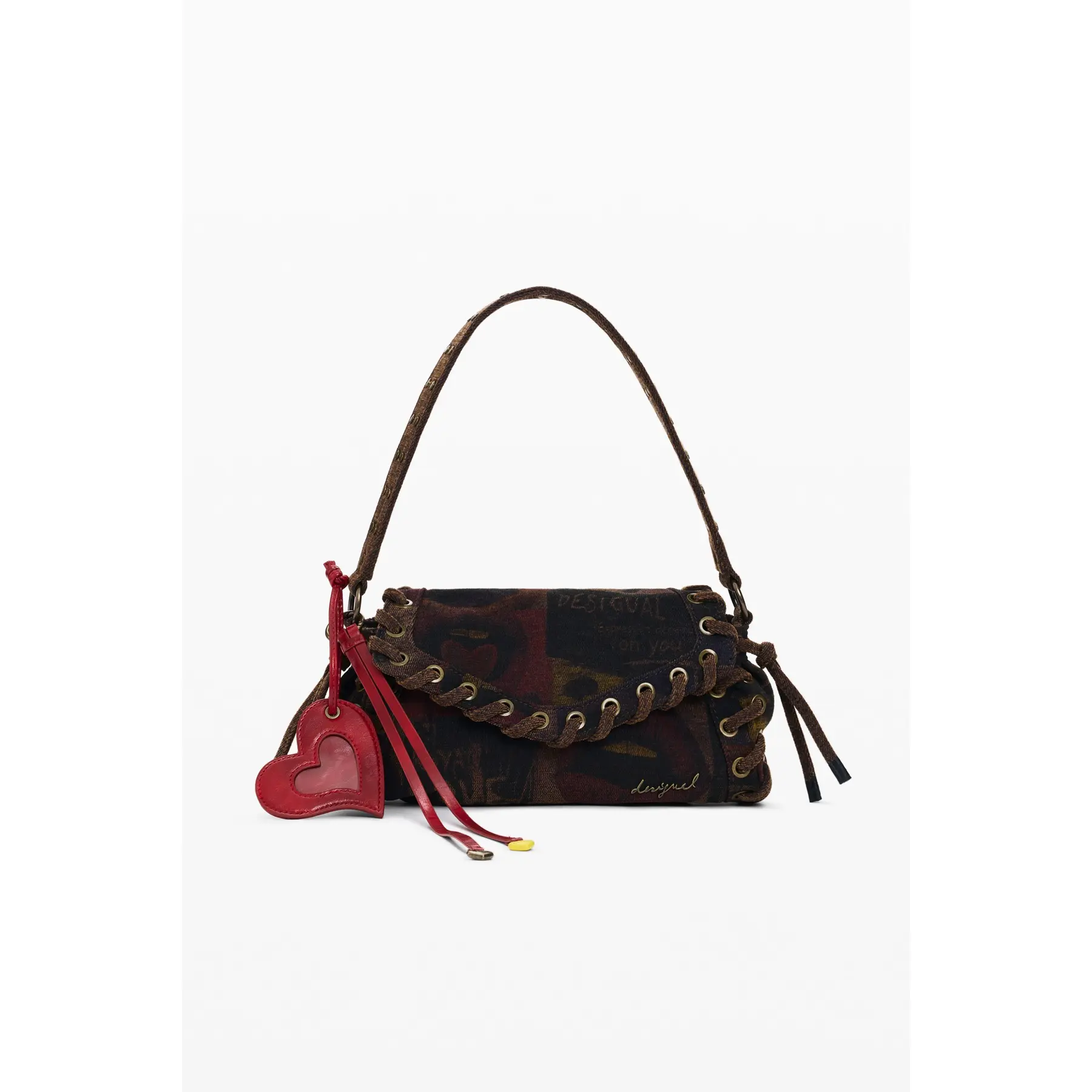 Schultertasche Damen Desigual Graffiatto Zarauz