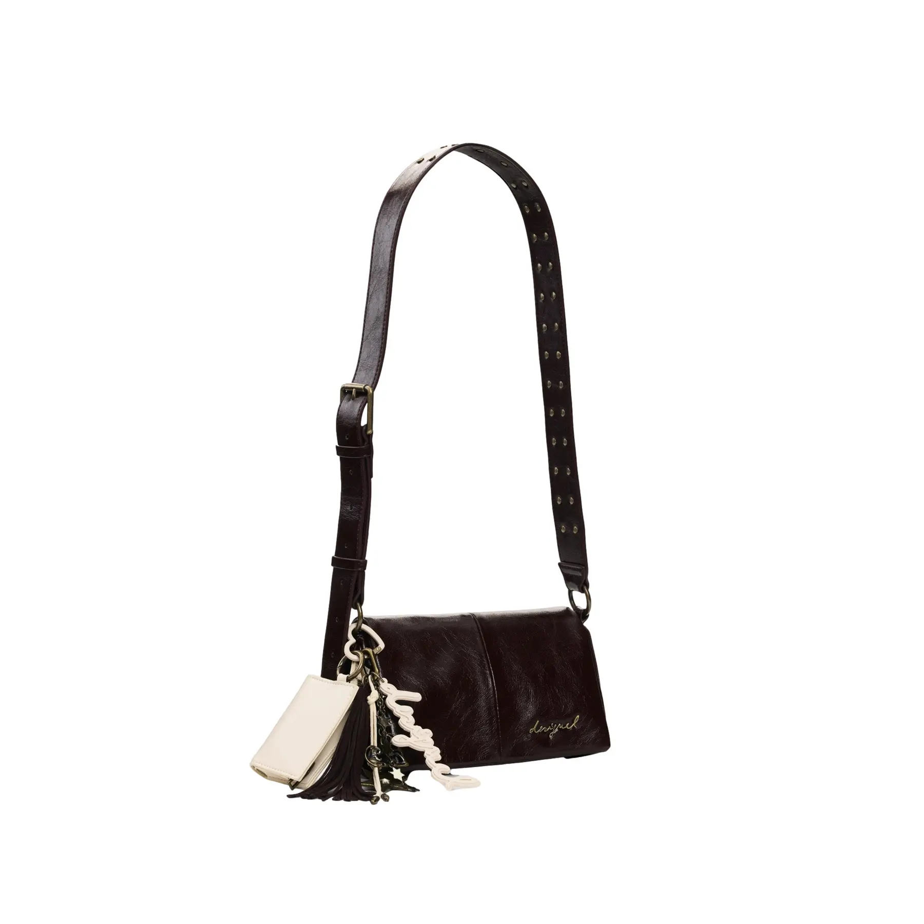 Desigual Women's Marron Shoulder Bag Galaxy Naron Ch