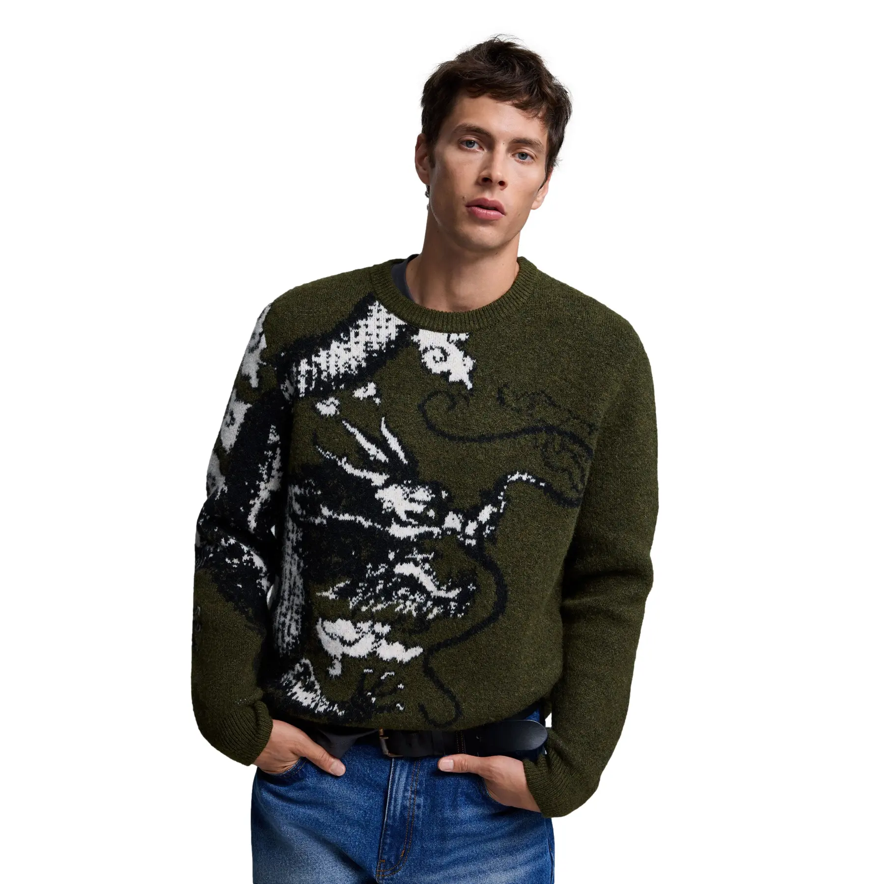 Pull Desigual Dragon