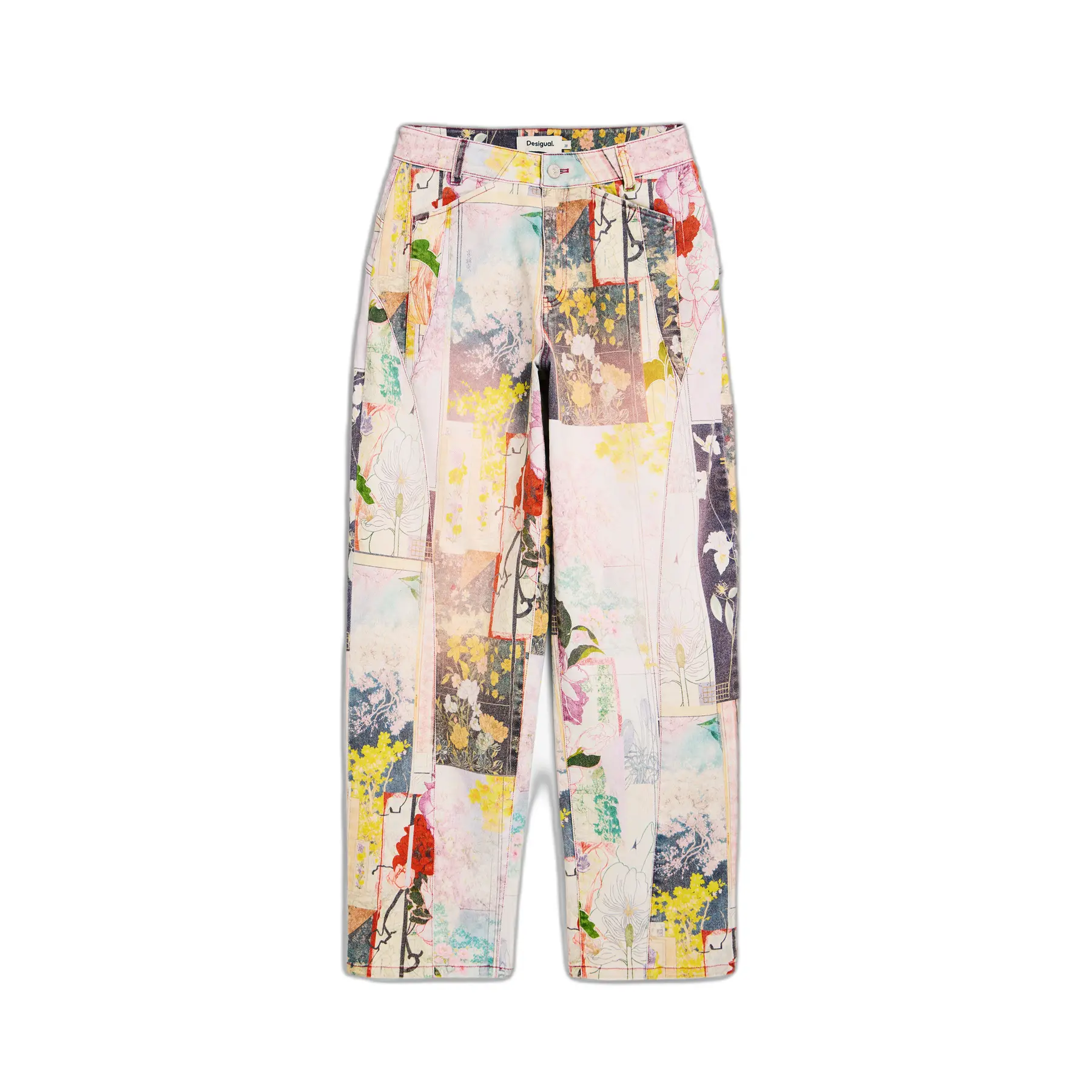 Jeans dritti donna Desigual Haze