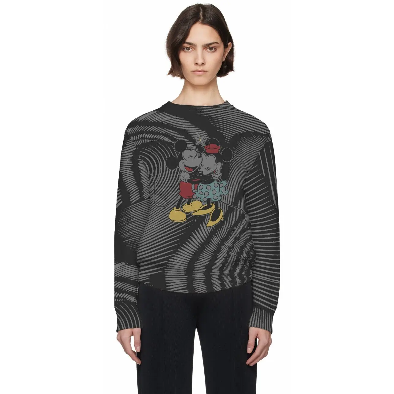 Maglione da donna Desigual Hug Mickey