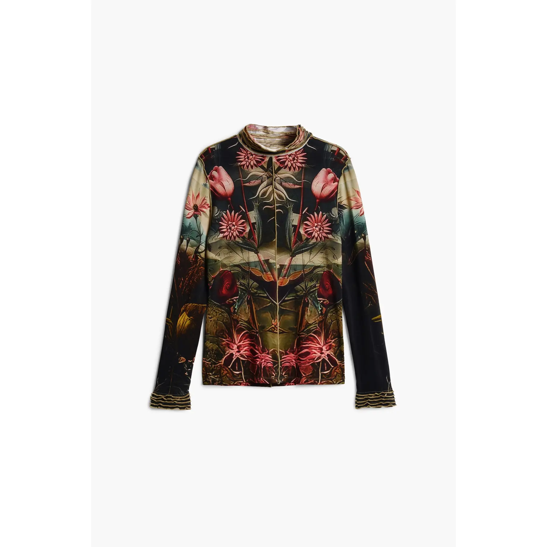 T-shirt manches longues imprimé femme Desigual T-shirt manches longues imprimé femme Desigual