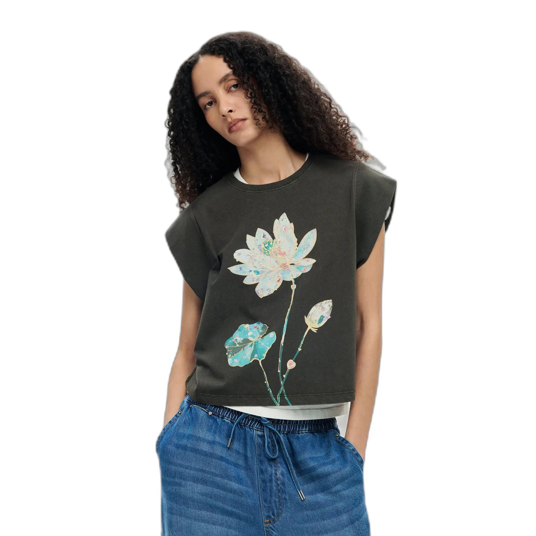 T-shirt da donna Desigual Tranquil