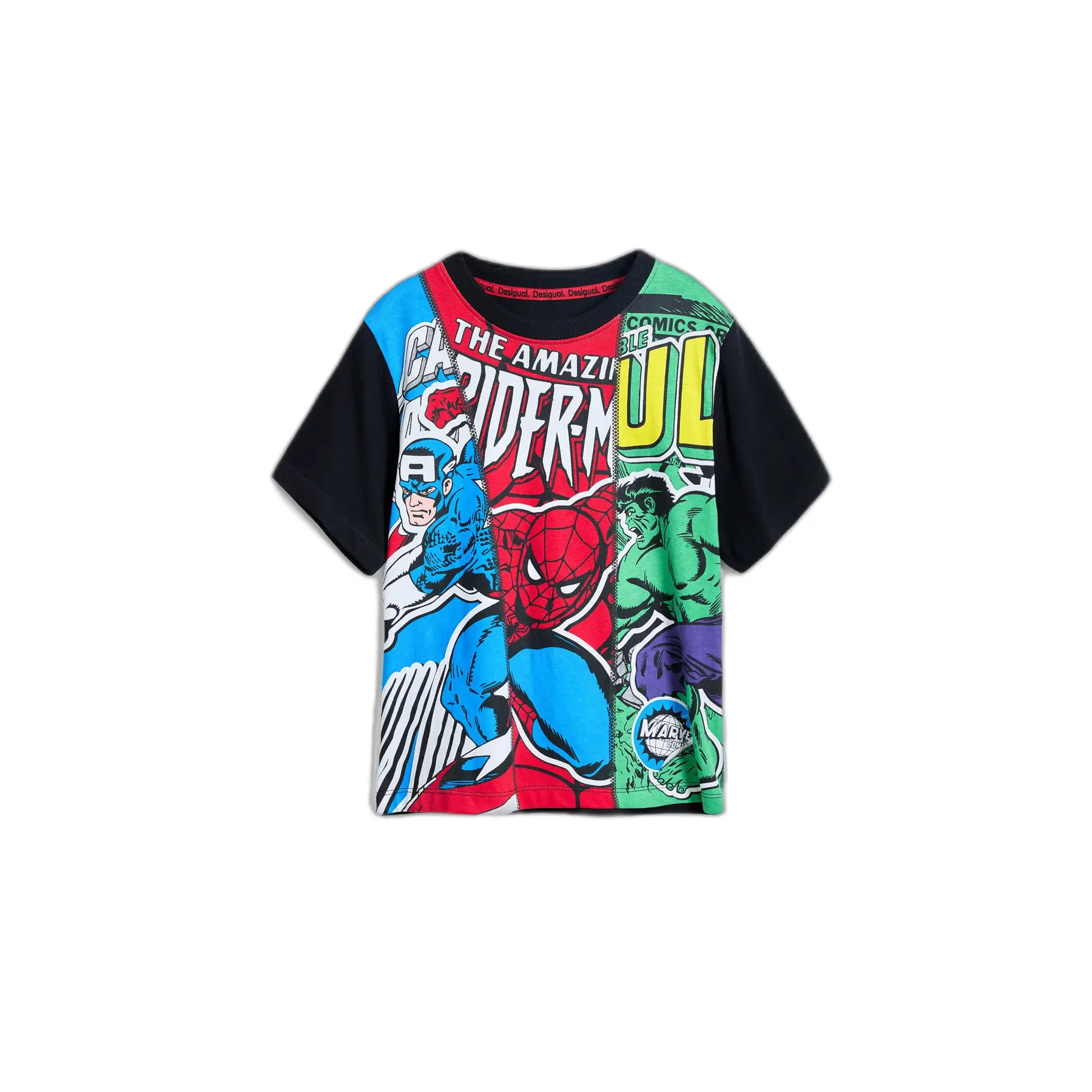 T-shirt per bambini Desigual Marvel