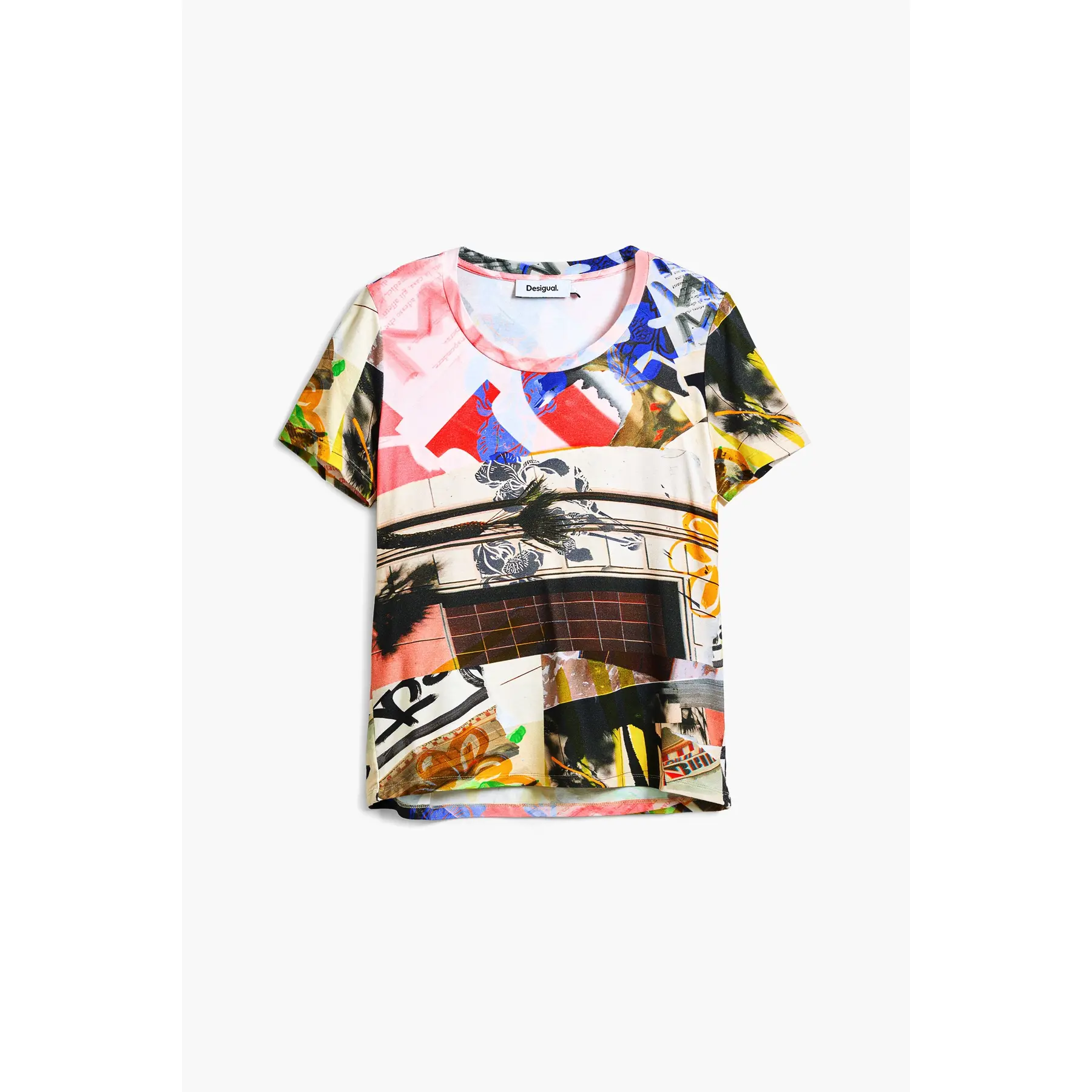 T-shirt da donna Desigual Collage