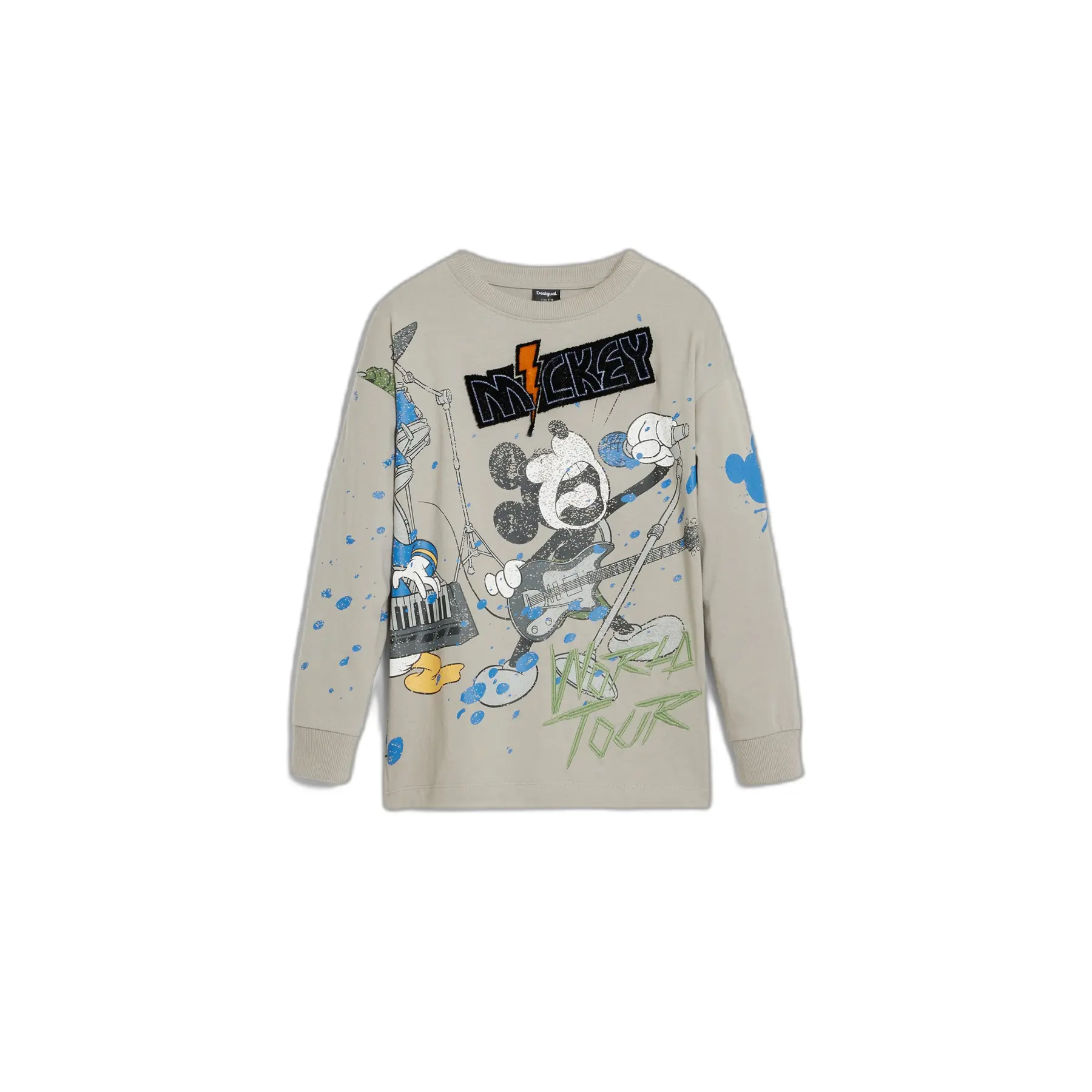 Felpa per bambini Desigual Worl Tour