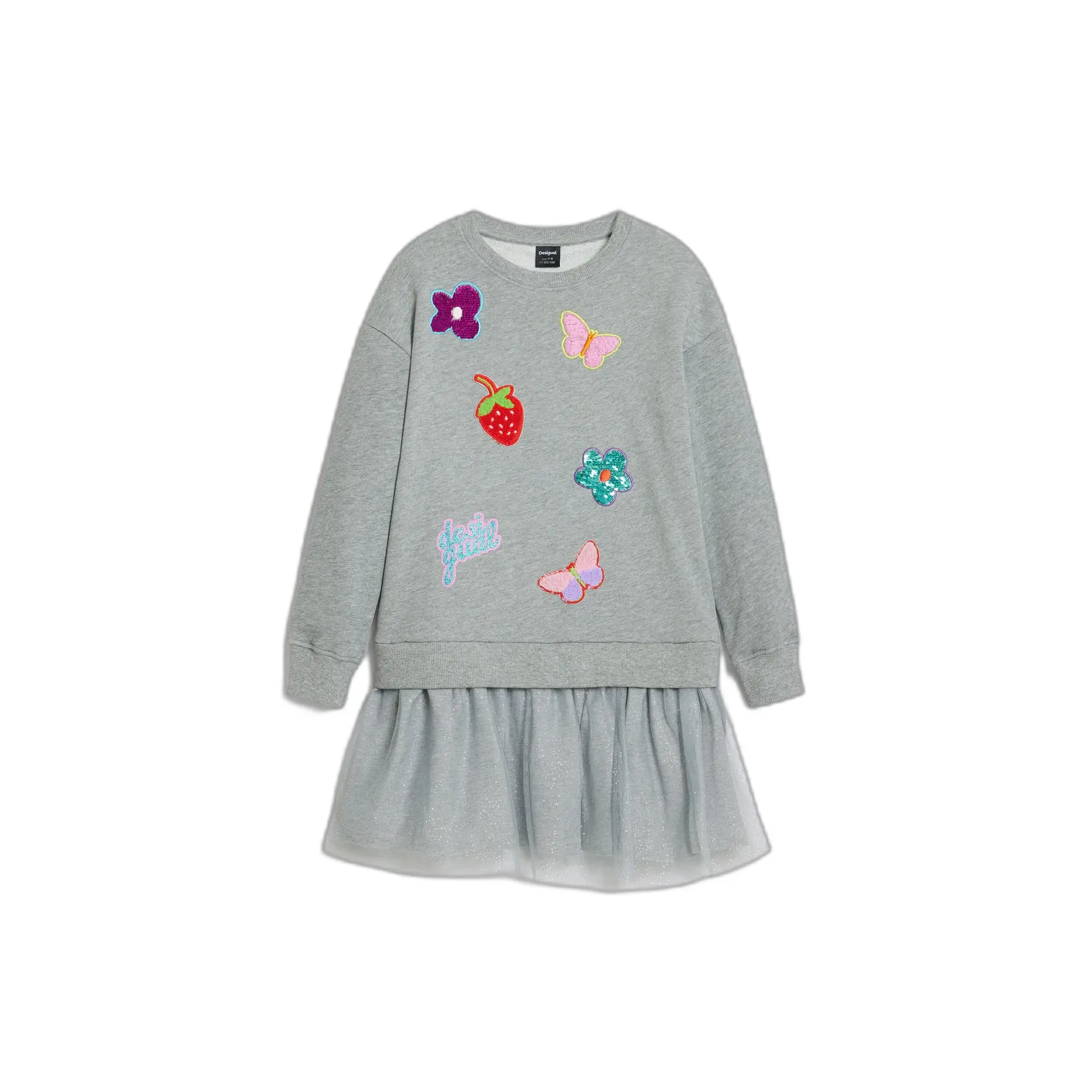 Vestito da bambina Desigual Stickers