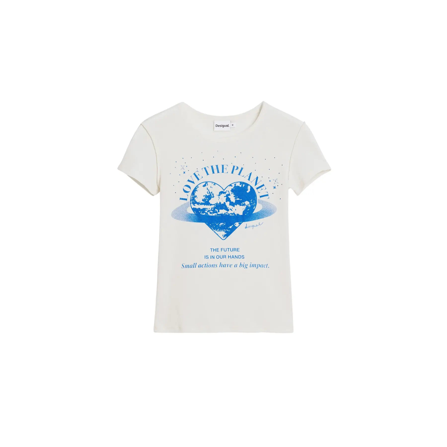 T-shirt da donna Desigual Repris Planet
