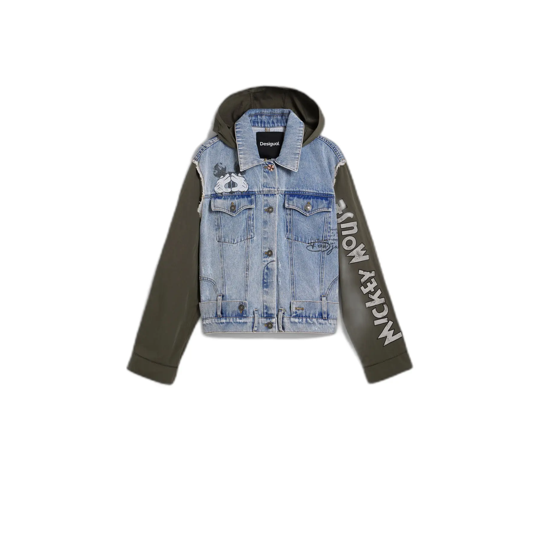 Giacca di jeans da donna Desigual Mickey