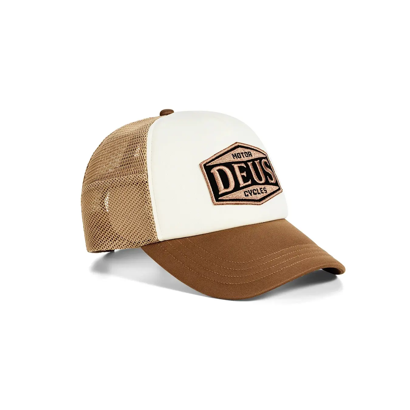 Deus Ex Machina Josel Trucker Cap - Camel Brown - Image 3