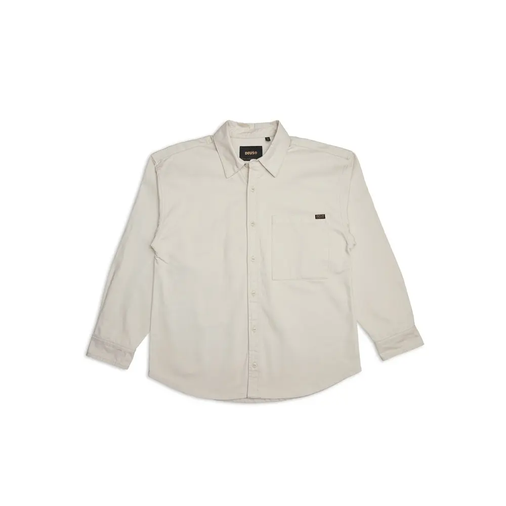 Hemd mit longenartigen Ärmeln Deus Ex Machina Frizell Twill