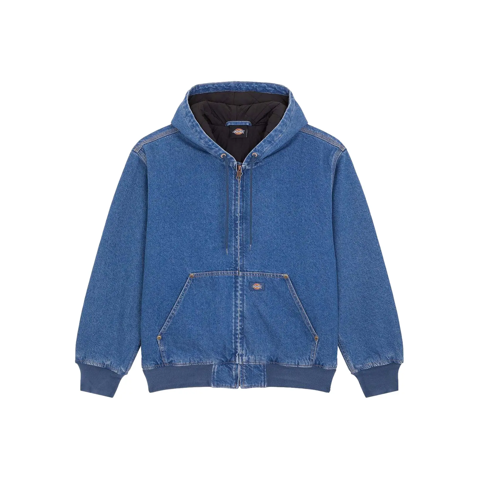 Giubbotto bomber con cappuccio in denim Dickies
