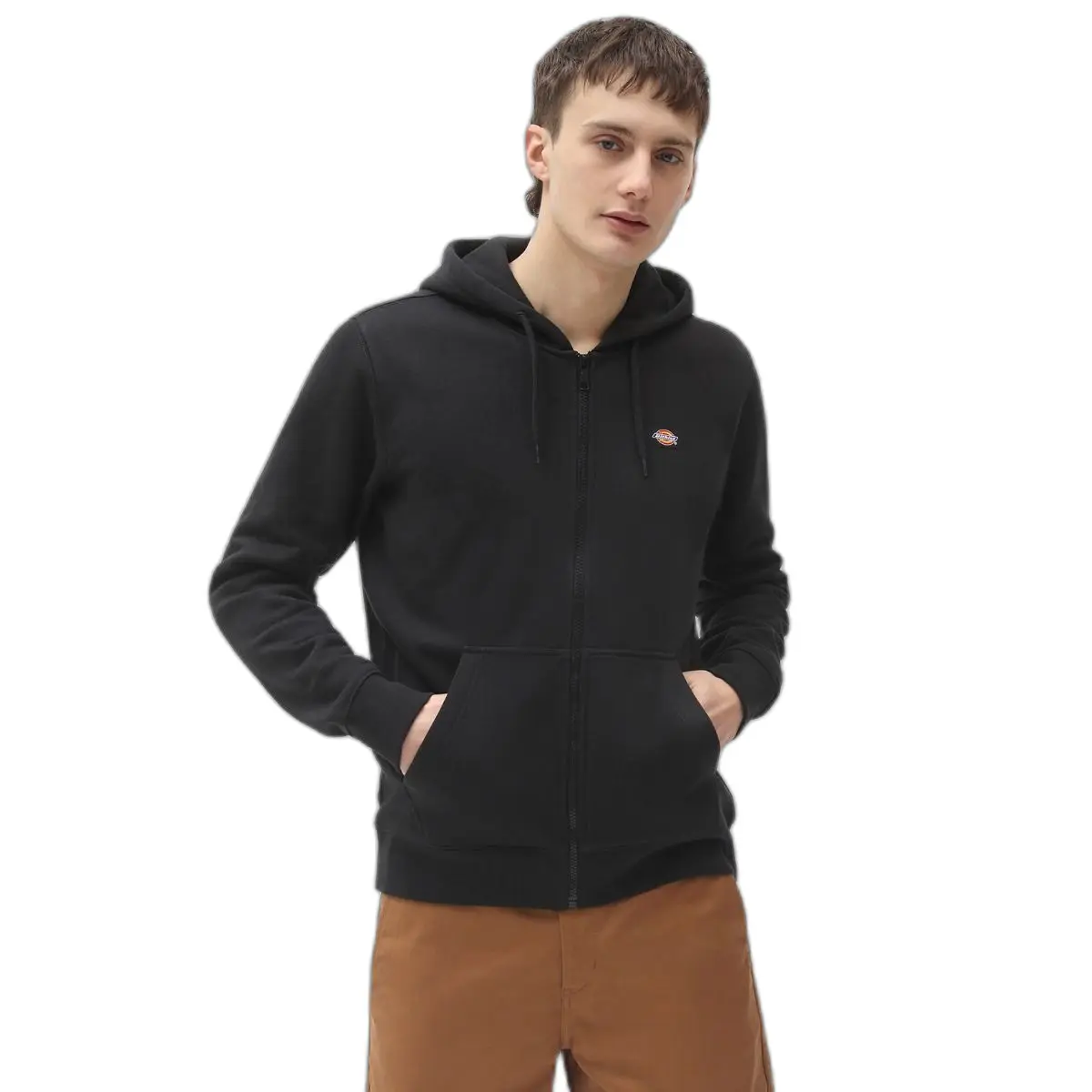 Felpa con cerniera a cappuccio Dickies Oakport