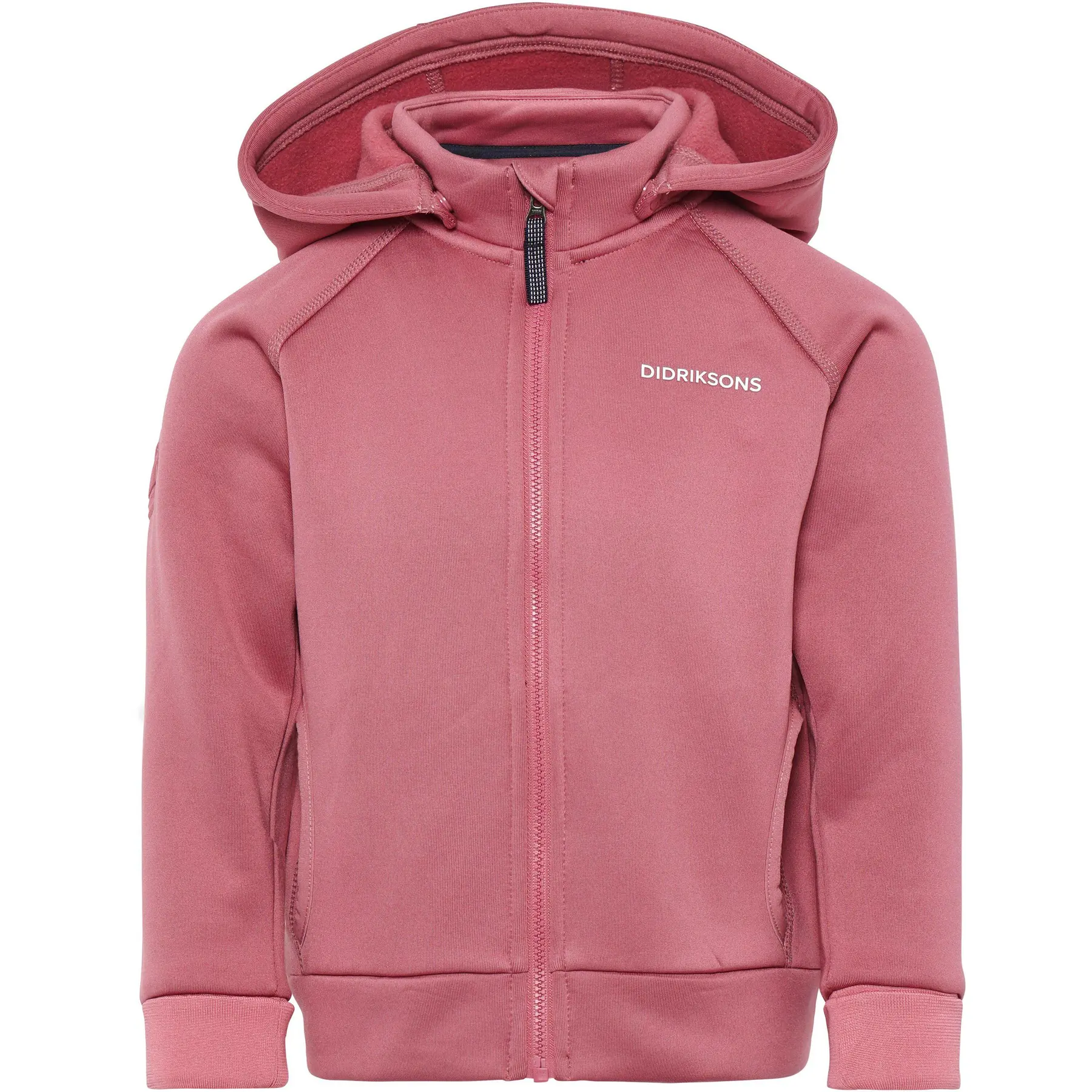 Kinder fleece met capuchon Didriksons Siljan