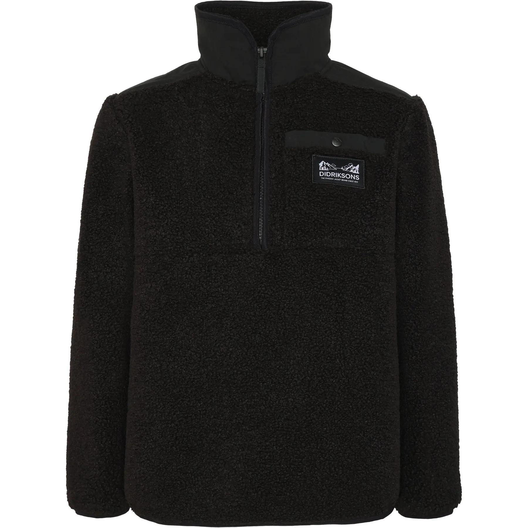 Pile da bambino con 1/2 zip Didriksons Exa