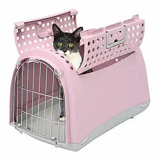 Difac Rosa Hund Und Katzen Transportbox Linus Cabrio