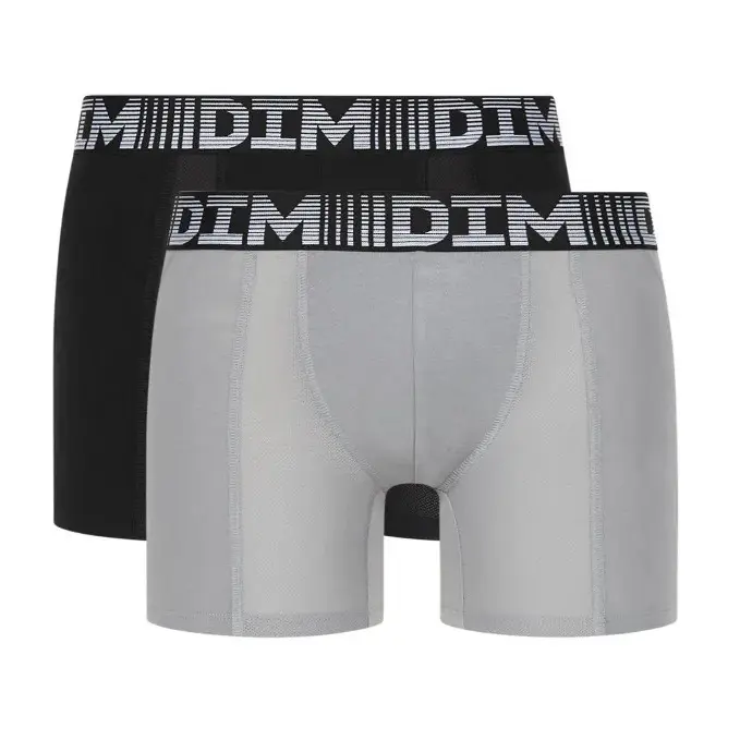 Set di 2 Boxer Lunghi DIM 3D Flex Air Sport
