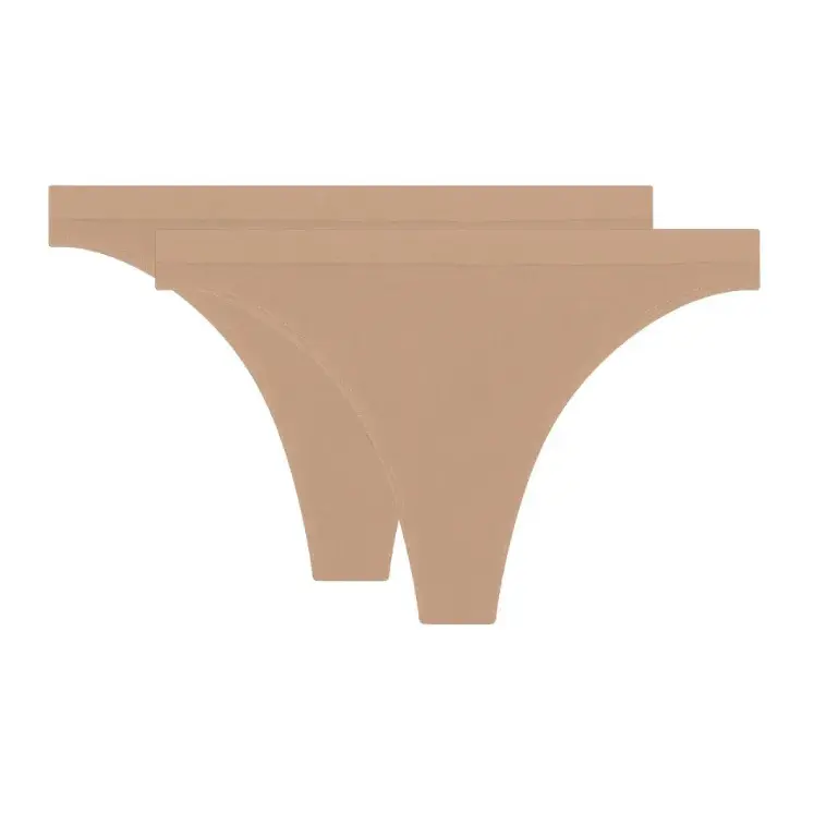 Set di 2 stringhe donna DIM Microfibre Pockets Eco