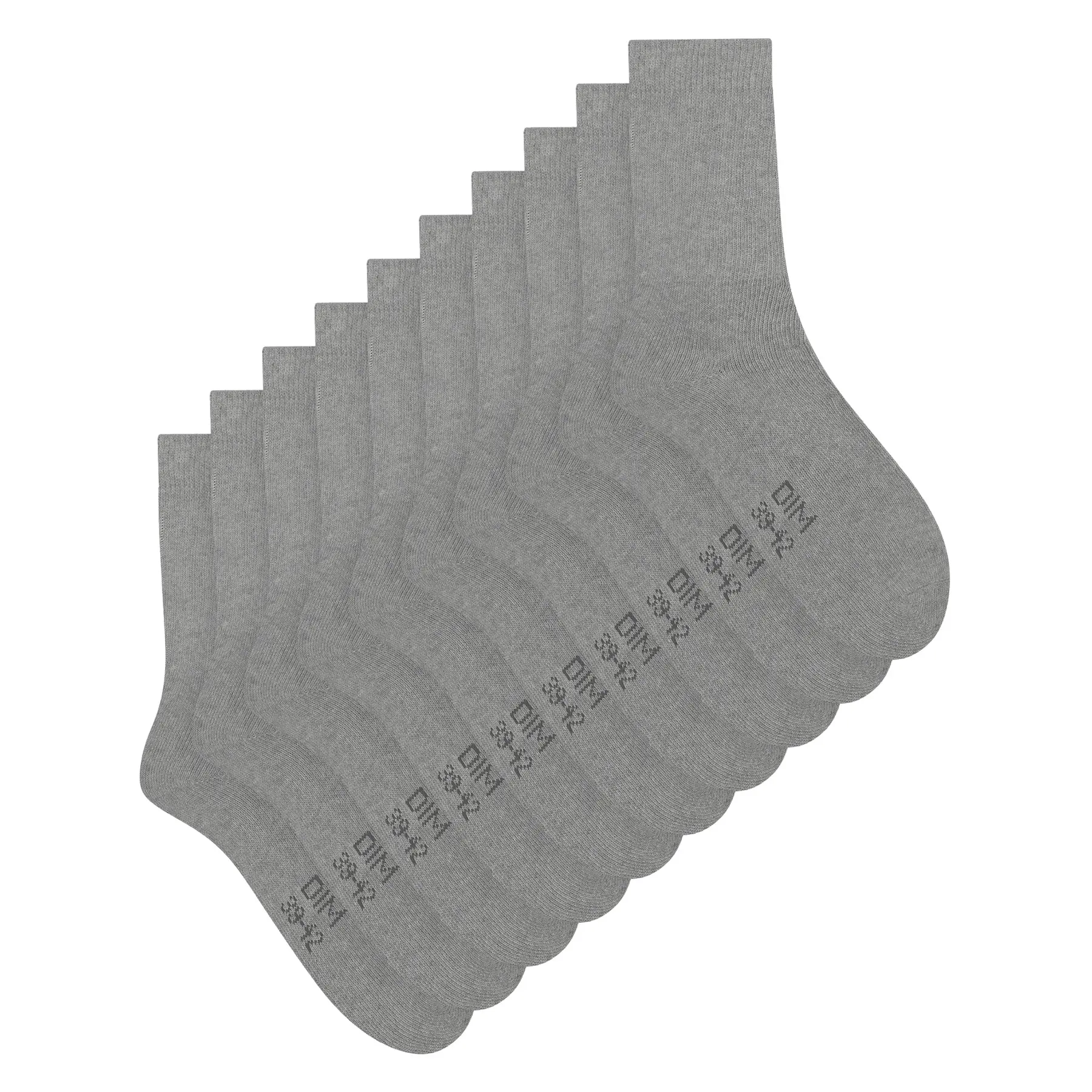 Set di 5 Paia di Mezzascarpe DIM Ecodim Sport