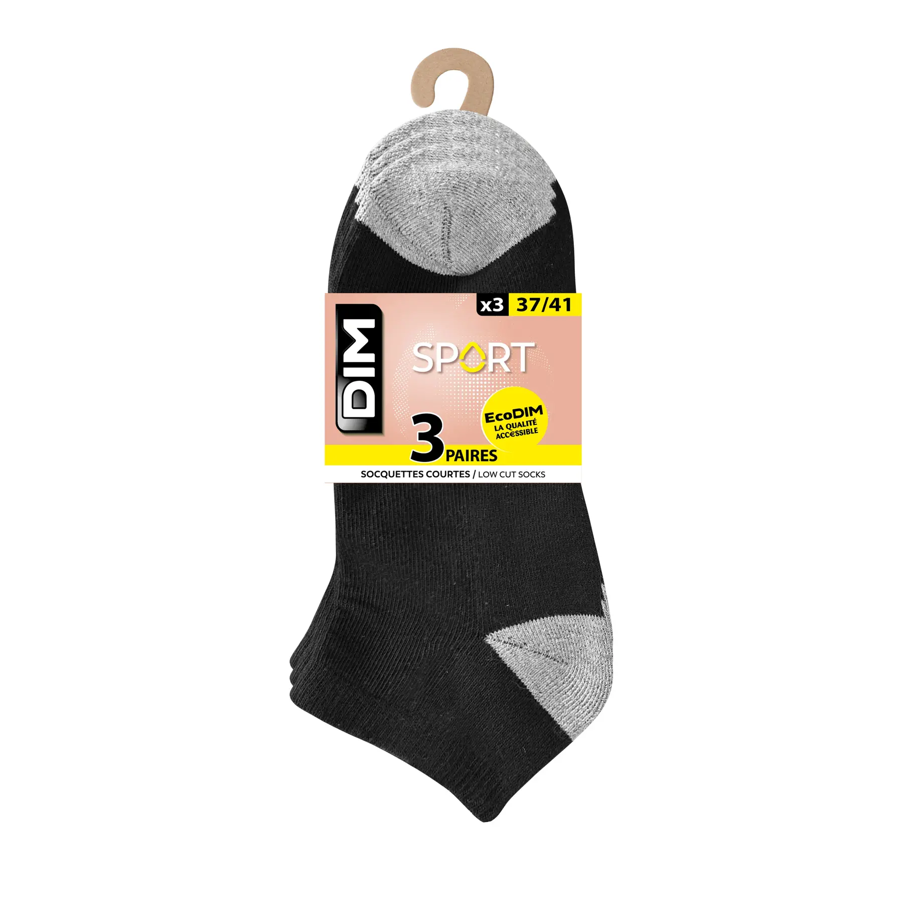 Set di 3 paia di calzini donna DIM Impact Léger Sport