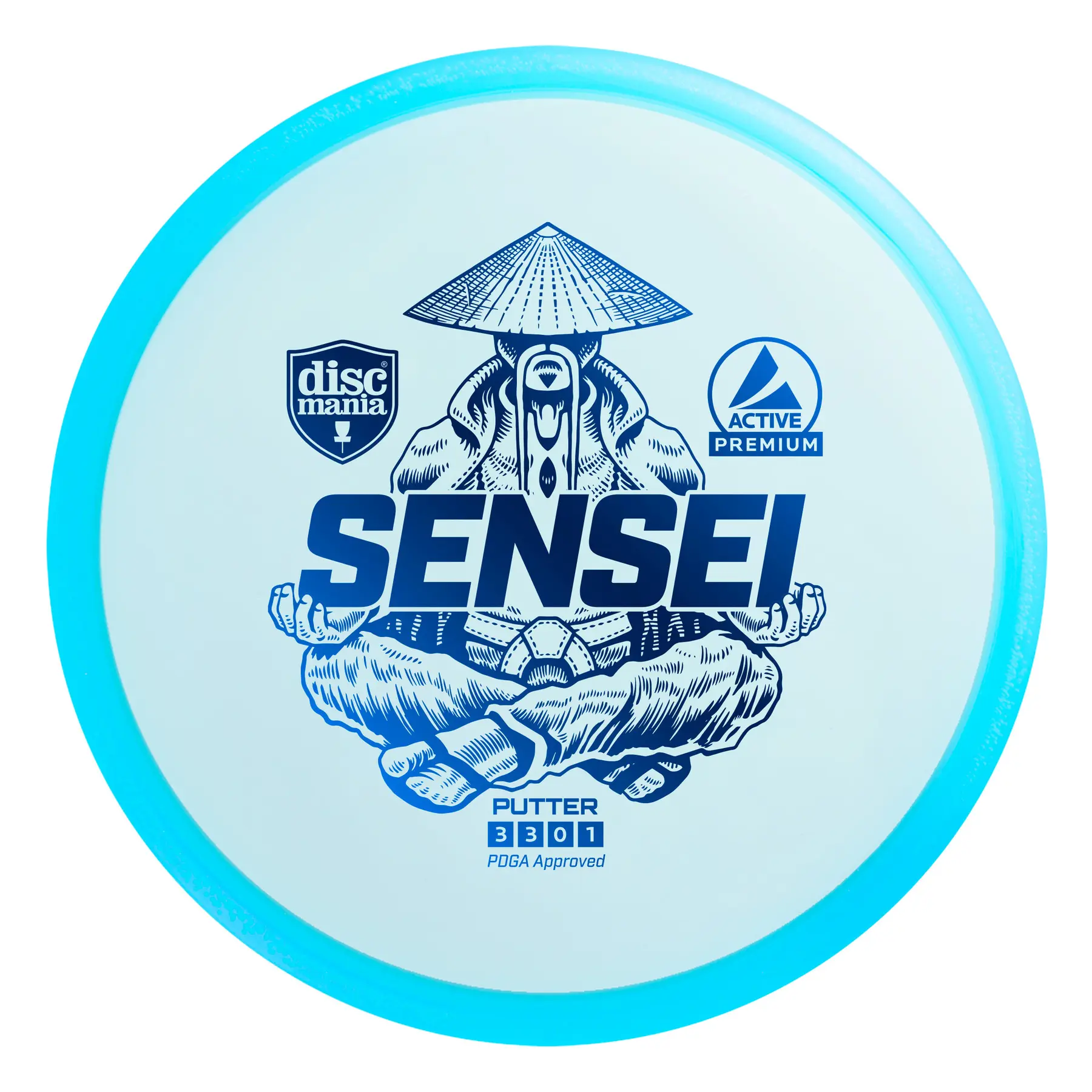 Discmania Unisex Blau Golfscheibe Active Premium-Line Sensei