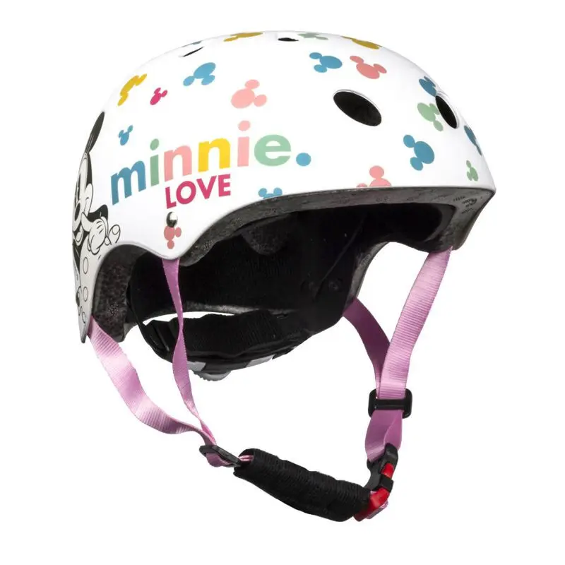 Casque vélo avec molette réglage enfant Disney V3 Minnie 54-58 Casque vélo avec molette réglage enfant Disney V3 Minnie 54-58