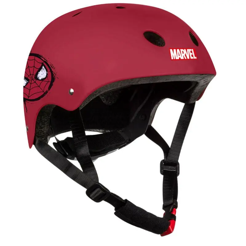 Casco con regolazione a manopola per bambini Disney Spiderman
