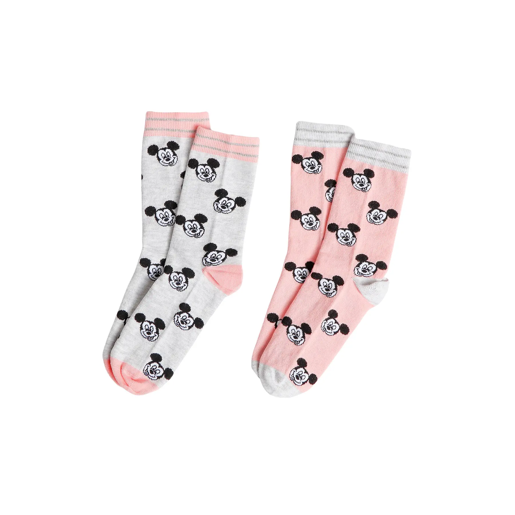 Socken für Damen Disney Mickey Rose Petits Visages (x6)