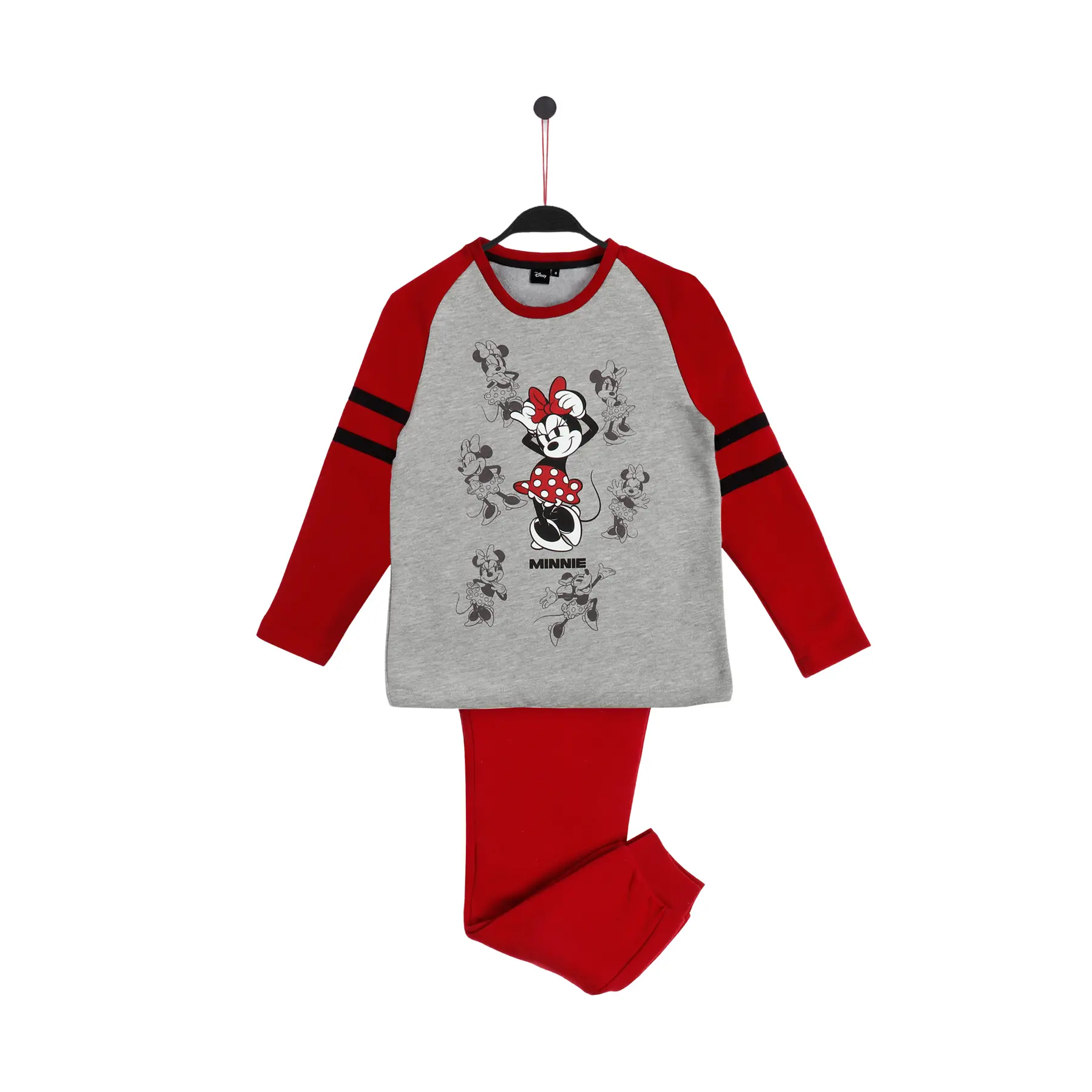 Langarm-Pyjama Mädchen Disney Minnie Shadows