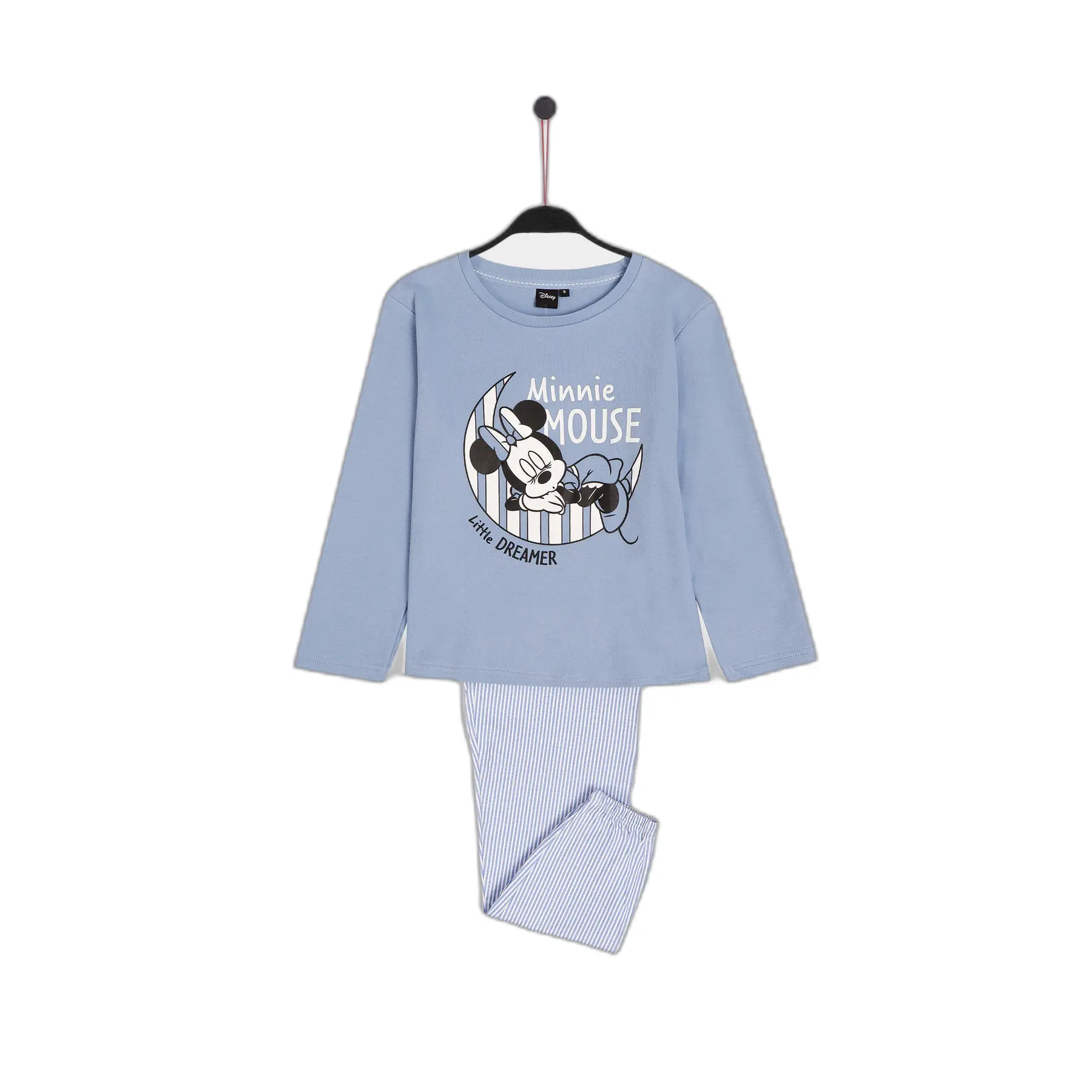 Langarm-Pyjama Mädchen Disney Mickey Little Dreamer