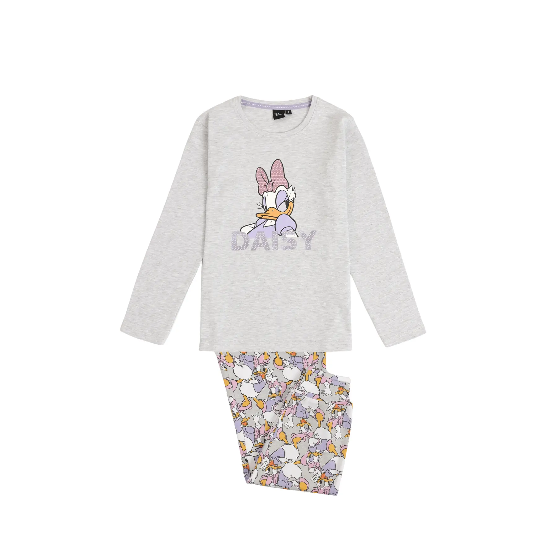 Warmer Pyjama mit langen Ärmeln für Mädchen Disney Daisy Sweet