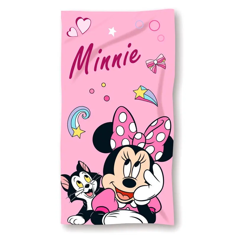 Strandtuch aus Baumwolle, Mädchen Disney Minnie