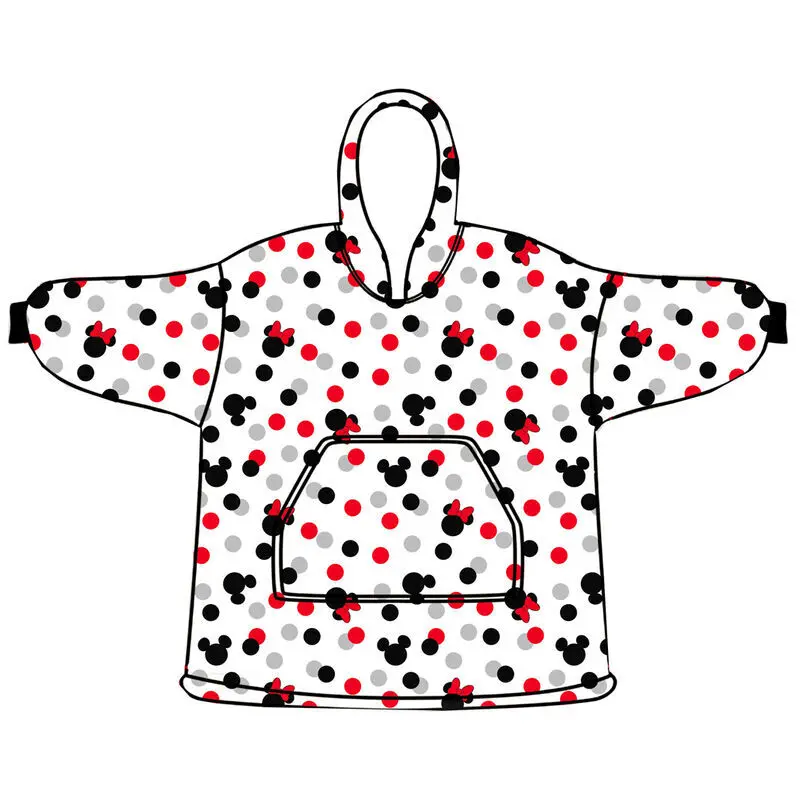 Disney Women's White Hooded Sweatshirt Minnie