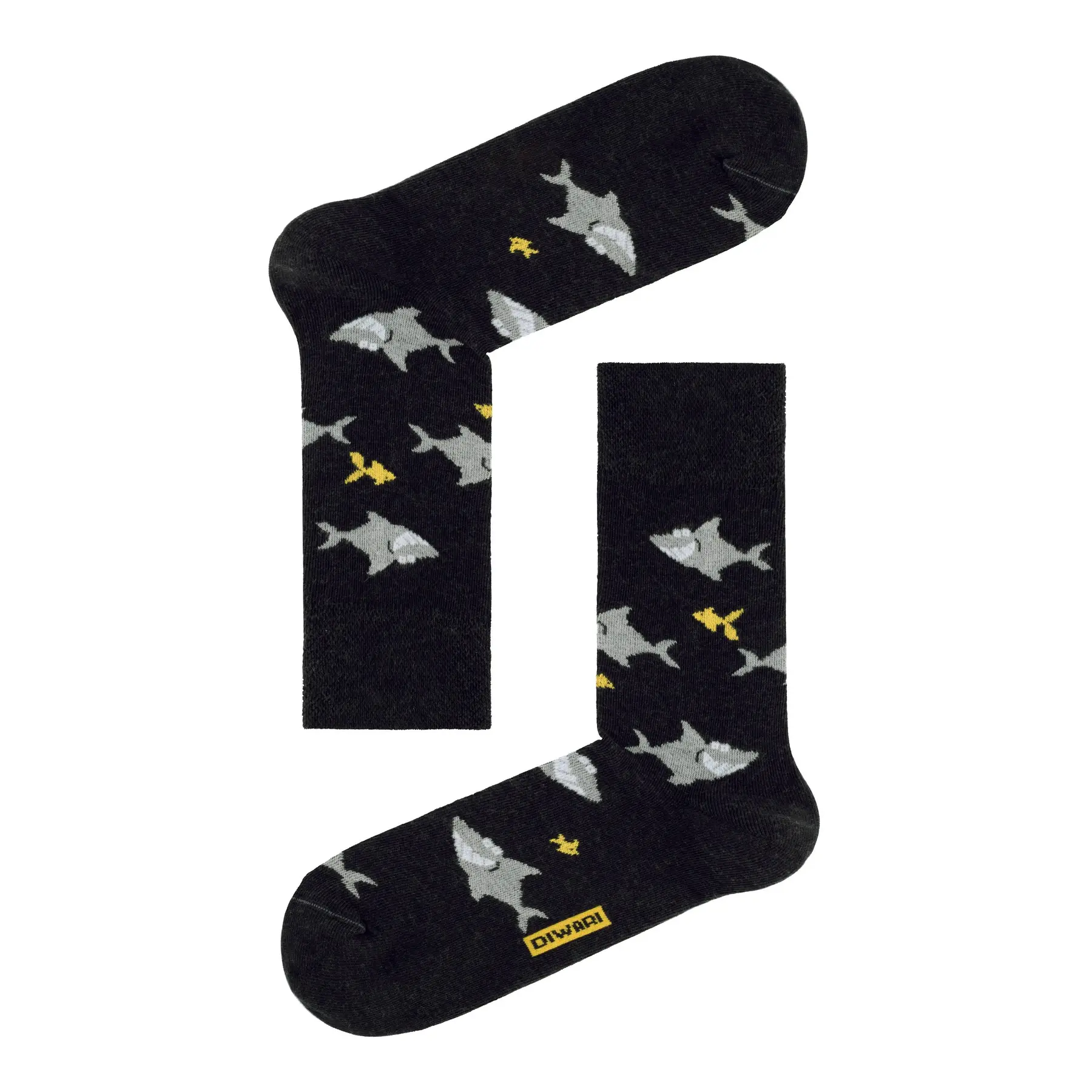 Calzini in cotone con motivi Diwari Happy Sharks