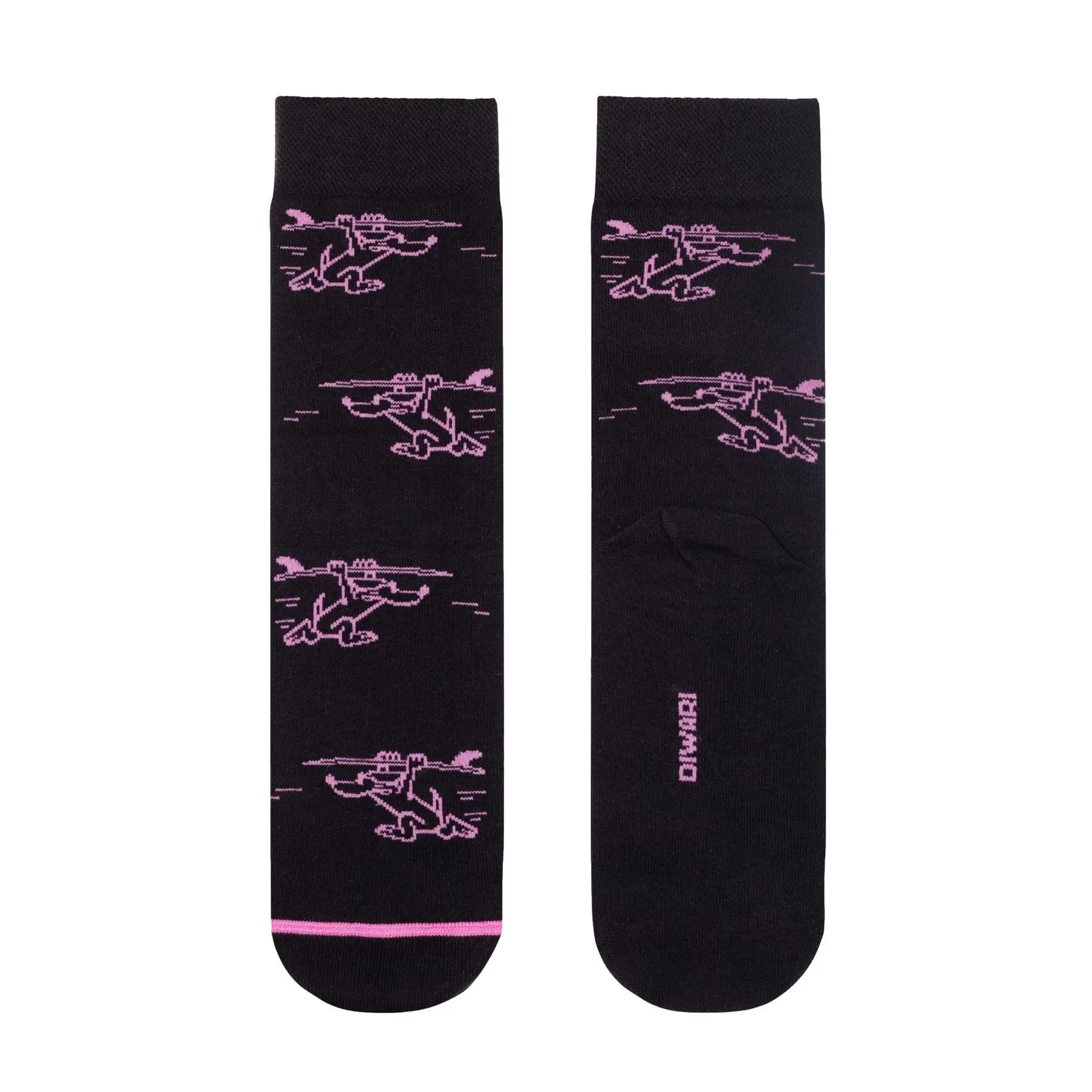 Calzini in cotone con motivi Diwari Happy Surfer