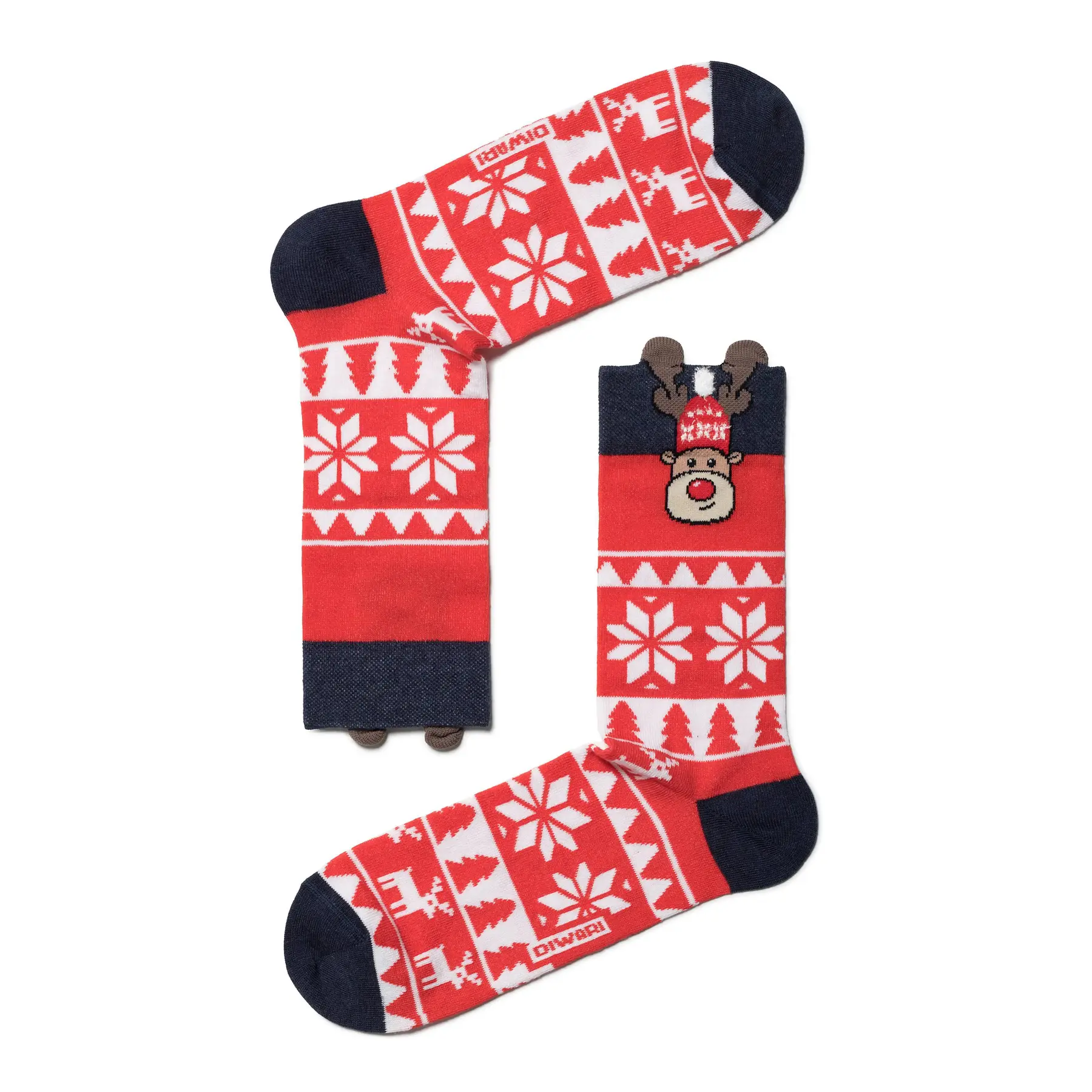 calzini Diwari New year Rudolph