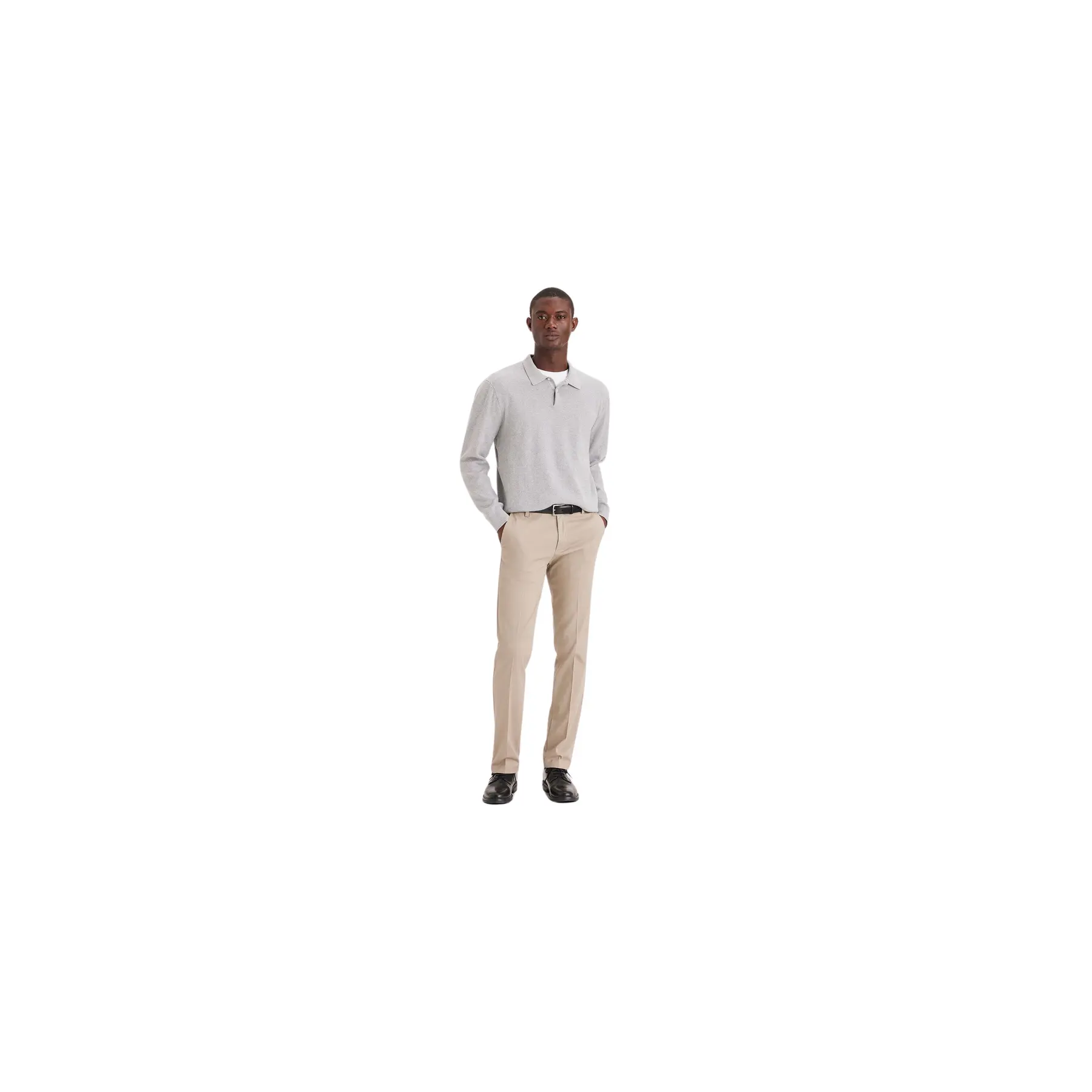 Pantaloni Slim in stretch Dockers Easy Khaki