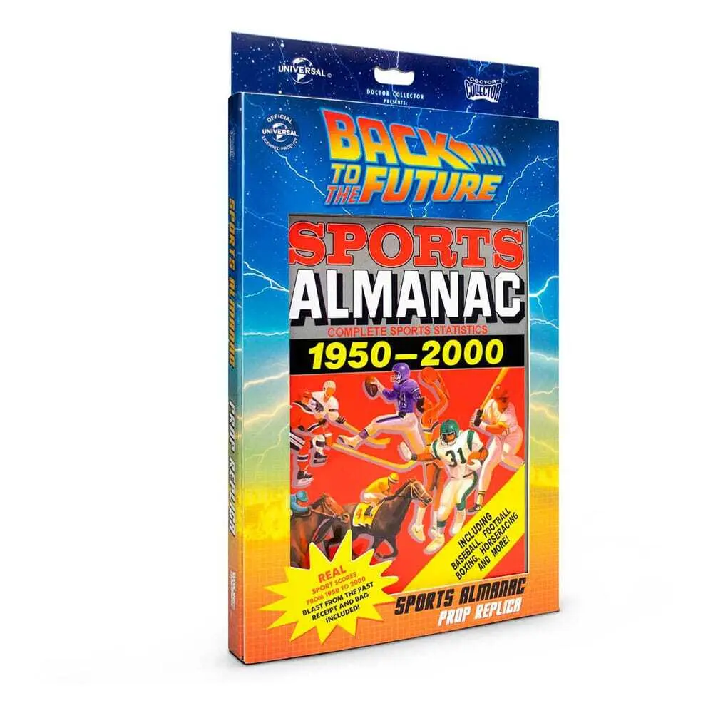 Back to the Future Réplica Almanaque Deportivo Grays 1950–2000 Doctor Collector