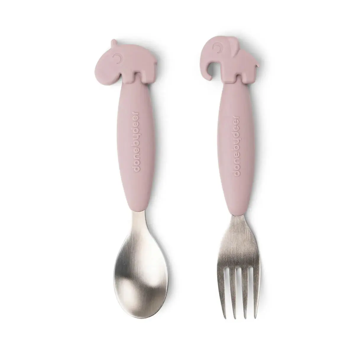 Cuillère con Forchetta Done by Deer Easy-grip Friends