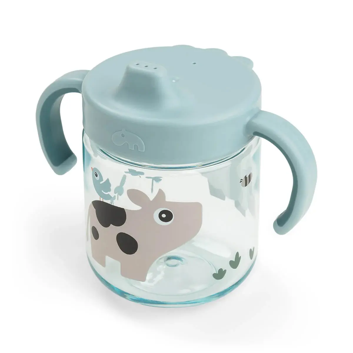Tazza con beccuccio a 2 manici bebè Done by Deer Tiny farm